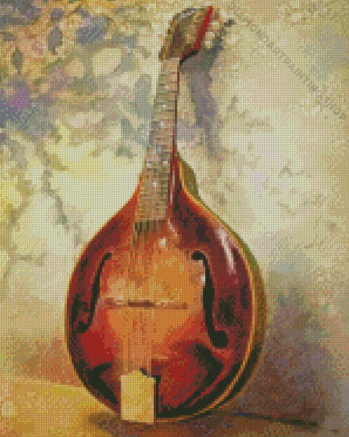 Vintage Mandolin Diamond Paintings