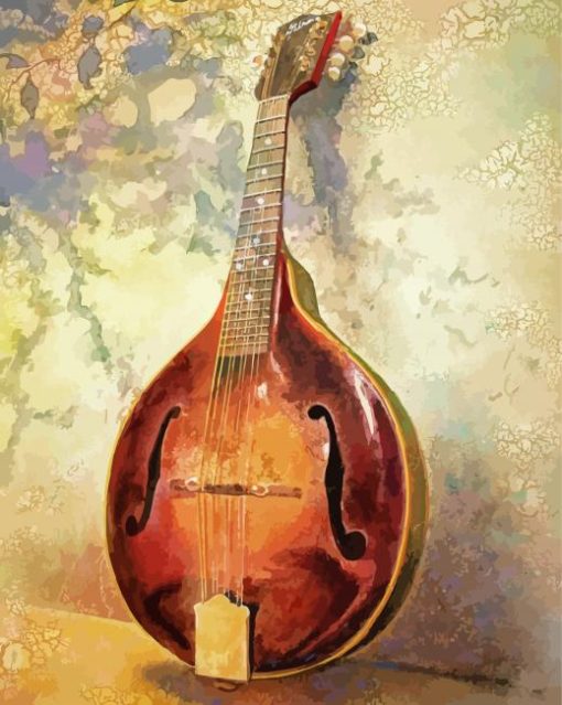 Vintage Mandolin Diamond Paintings