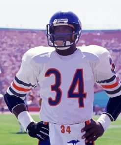 Walter Payton Diamond Paintings