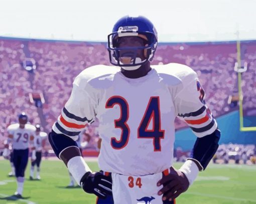 Walter Payton Diamond Paintings