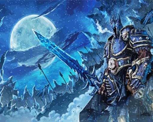 Warcraft The Rise Of Lich King Diamond Paintings