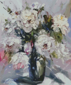 Abstract Flowers Diamond Paintings