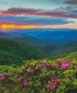 Blue Ridge Mountains Diamond Paintings