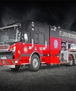 Fire Apparatus Diamond Paintings