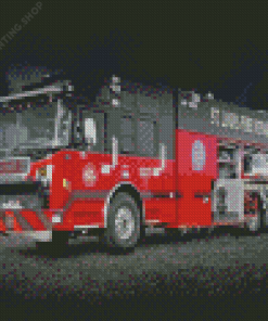 Fire Apparatus Diamond Paintings