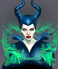 Angelina Jolie Maleficent Diamond Paintings