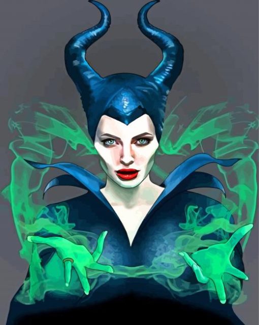 Angelina Jolie Maleficent Diamond Paintings