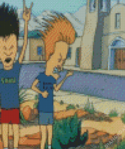 Beavis And Butthead Diamond Paintings