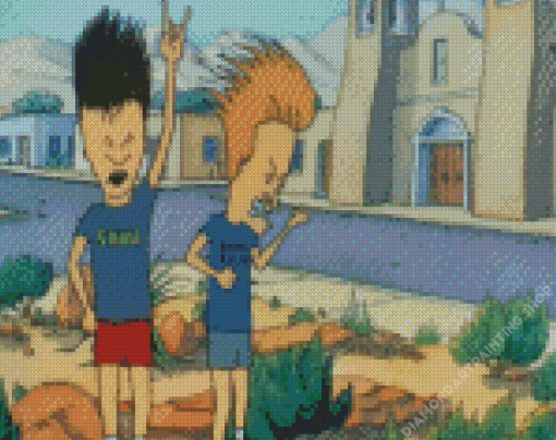 Beavis And Butthead Diamond Paintings