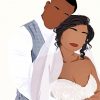 Black Couple Diamond Paintings