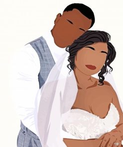 Black Couple Diamond Paintings