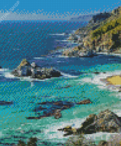 California Coastline Diamond Paintings