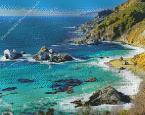 California Coastline Diamond Paintings