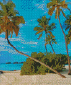 Coconut Tree Diamond Paintings