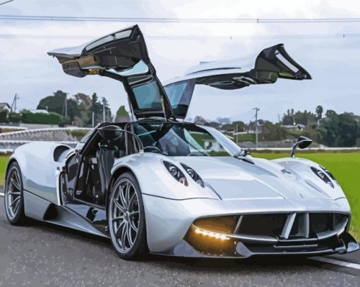 Pagani Huayra Diamond Paintings