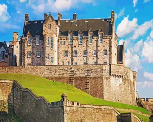 Edinburgh Castle Diamond Paintings