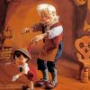 Geppetto Pinocchio Diamond Paintings