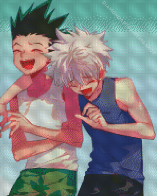 Gon And Killua Diamond Paintings