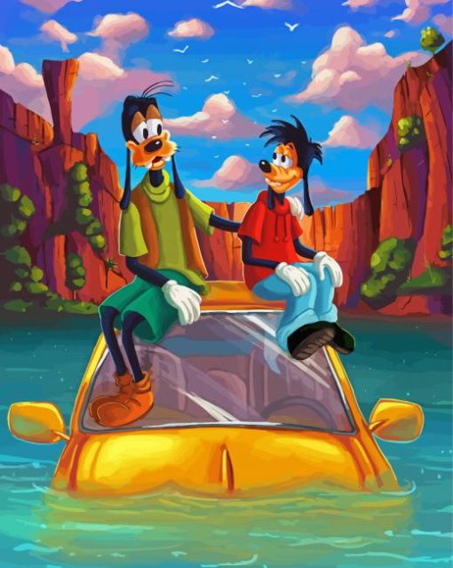 Goofy Friends Diamond Paintings