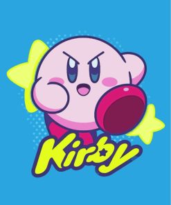 Kirby Nintendo Diamond Paintings