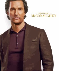 Matthew Mcconaughey Diamond Paintings