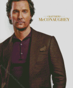 Matthew Mcconaughey Diamond Paintings