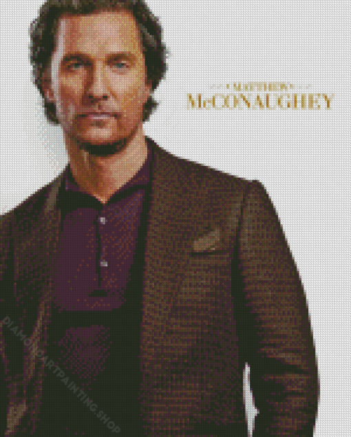 Matthew Mcconaughey Diamond Paintings