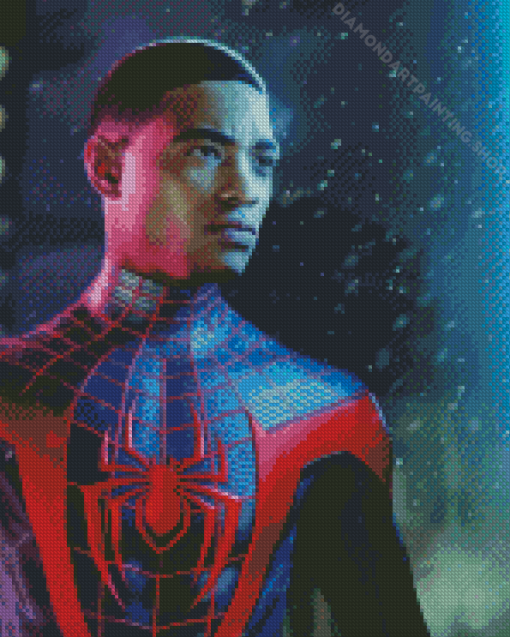 Miles Morales Diamond Paintings