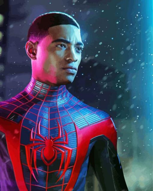 Miles Morales Diamond Paintings