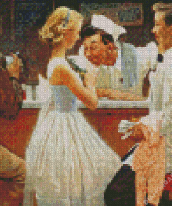 Norman Rockwell Art Diamond Paintings