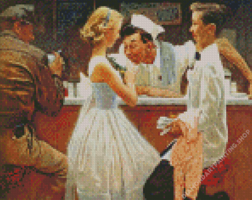 Norman Rockwell Art Diamond Paintings