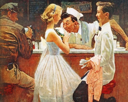 Norman Rockwell Art Diamond Paintings