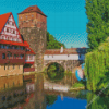 Nuremberg Bridge Diamond Paintings