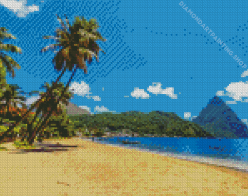 Saint Lucia Island Diamond Paintings