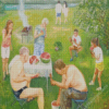 Picnic In The Park Diamond Paintings