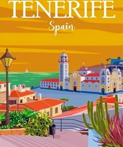 Tenerife Poster Diamond Paintings