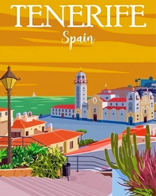 Tenerife Poster Diamond Paintings