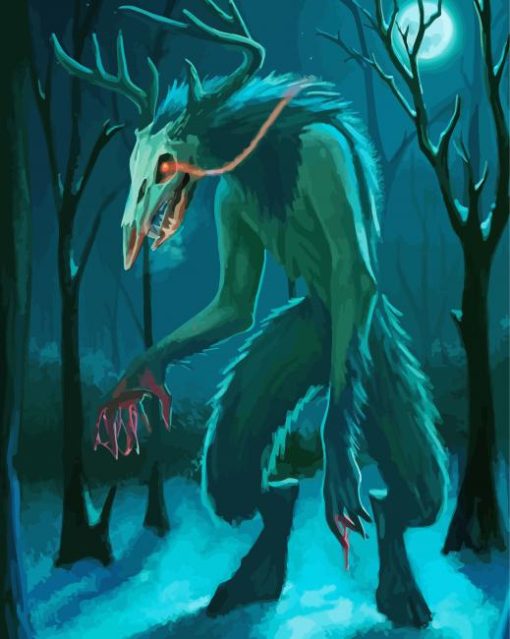 Wendigo Art Diamond Paintings