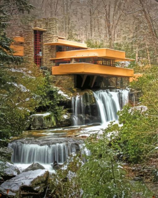 Aesthetic Fallingwaters Diamond Paintings