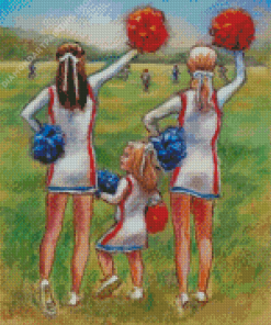 Girls Cheerleading Diamond Paintings