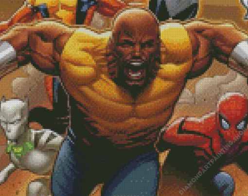 Luke Cage Diamond Paintings