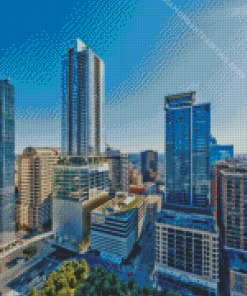 Austin Skyline Diamond Paintings