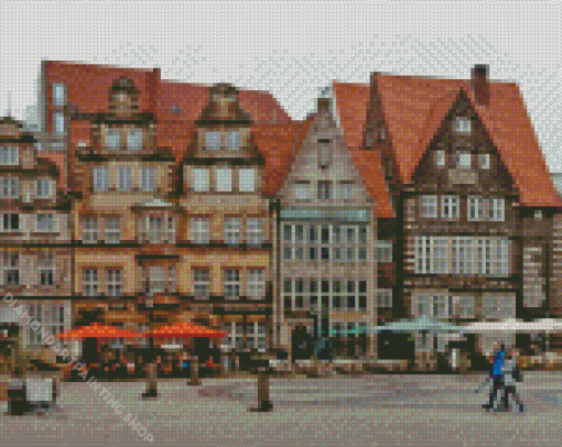 Bremen City Diamond Paintings