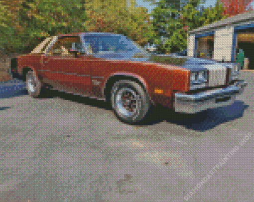 Brown Cutlass Supreme Diamond Paintings