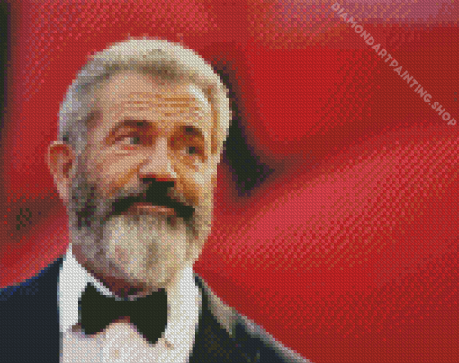 Classy Mel Gibson Diamond Paintings