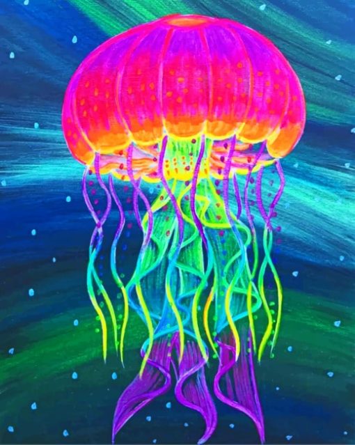 Colorful Jellyfish Diamond Paintings