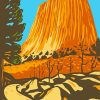 Devils Tower Diamond Paintings