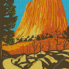 Devils Tower Diamond Paintings