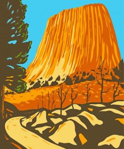 Devils Tower Diamond Paintings