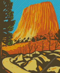 Devils Tower Diamond Paintings